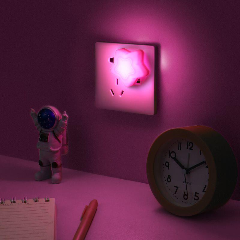 Tragbares USB-Nachtlicht mit Sternenhimmel & Powerbank mit augenschonendem LED, energiesparendem kleinem Notlicht