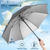 NINEMAX Golf 8 UV Super Perfect for Sun and Includes Storage Pouch 68 Umbrella, 62/68 Inch, Large, Ribs, Protection, Dual-Layer Construction, Stylish,