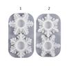 Unique Snowflake Candlestick Resin Mold Aromatherapy Candle Holder Silicone Mould for Festive Season Everyday Use Decor