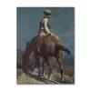Vintage Old West Antique Horse Riders Cowboys Western Hills Art Posters Canvas Painting Wall Prints Pictures for Room Home Decor