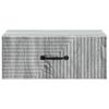 Wall Mounted Nightstand Gray Sonoma 49 x 34.5 x 20 cm
