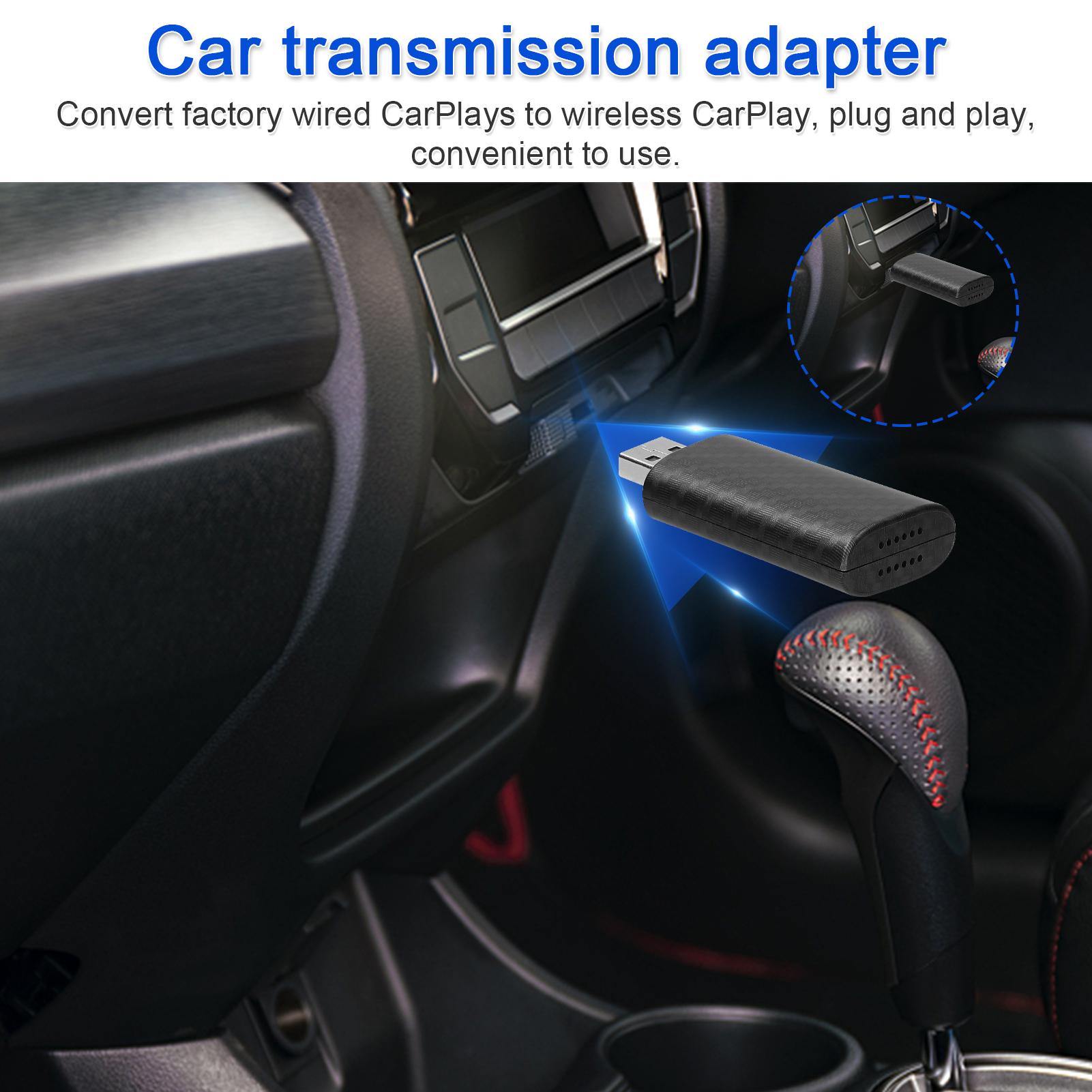 

Wireless Adapter Dongle Car Wired to Wireless Module AutoMobile-Phone Link Box USB-ACelsius Plug & Play