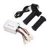 Kit Controlador de Motor de Bicicleta 48V 350W Display de Potência Proteção Múltipla Controlador de Motor Escovado com