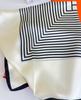 [Niche] Nordic Style Simple Temperament Small Square Scarf, Spring And Autumn Ins Small Silk Scarf, Professional Small Scarf