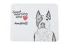 American Staffordshire Terrier, Amstaff - mouse pad com estampa, mouse pad personalizado com tema de cachorro, gadget único para um trabalhador de escritório da marca Art-Dog