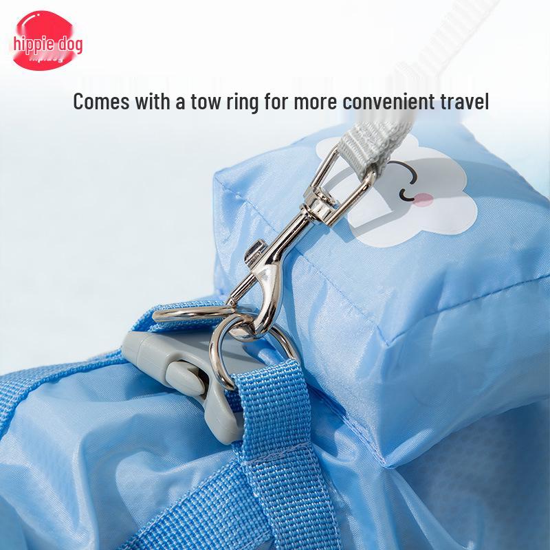 Waterproof Four-Legged Raincoat for Small Dogs - Full Coverage Pet Rainy Day Wear for Bichon, Teddy, and More.