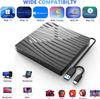TYPE-C/USB3.0 Dual Interface Mobile Recording Optical Drive DVD-RW External Laptop Optical Drive