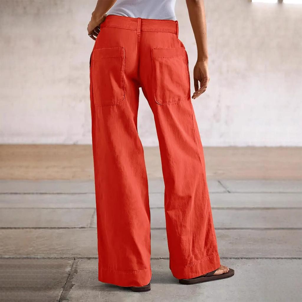 Women's Jeans Casual Fashion Trend Straight Tube Micro Flared Casual Jeans