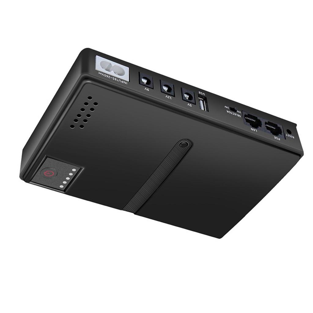 Uninterruptible Power Supply 15V 24V POE 5V 9V 12V USB 18W Output DC UPS Battery Backup for Camera