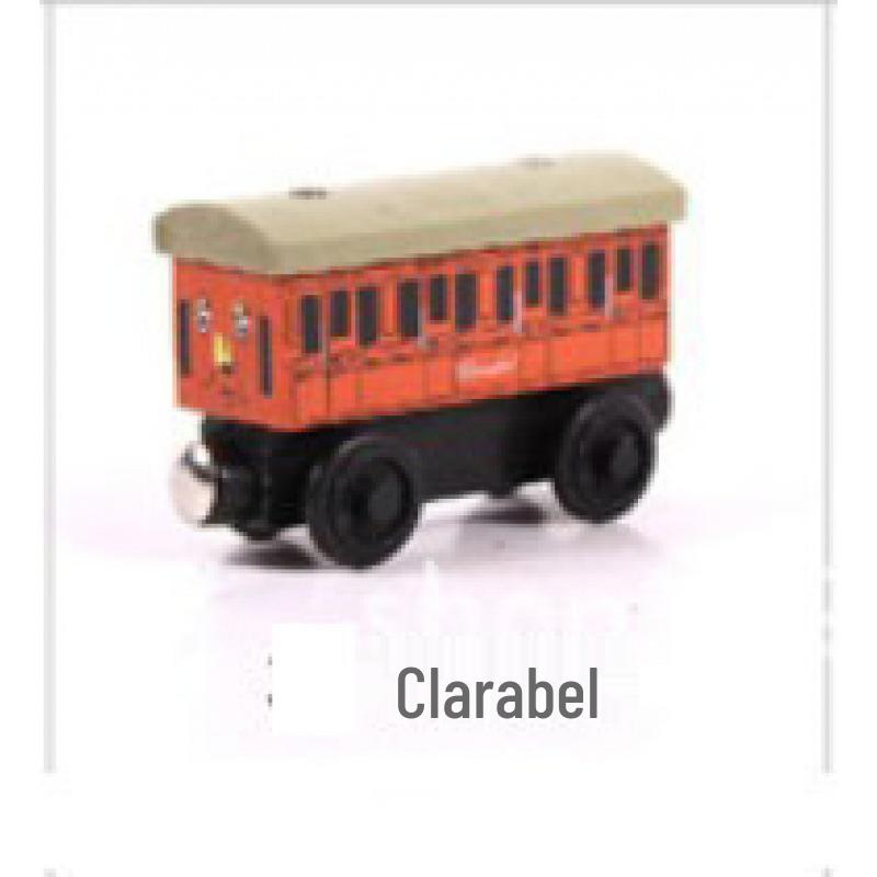 Magnetic Thomas the Tank Engine Wooden Train Set with Cake Party Decorations