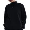 Sportswear Phoenix Plush Stand Collar Pullover Simple Comfortable Sweatshirt Women Sweatshirt HV2742-010