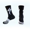 High Quality Luxury Men Stripe Heated Socks Bike Road Bike Competition Quick Drying Socks  Men's Mid Tube Socks