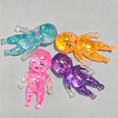 1Pcs Squishy Baby Slow Stress Ball Rebound Decompression Toys Vivid Sugar Baby Squeeze Toy For Adult Kid Relieve Stress
