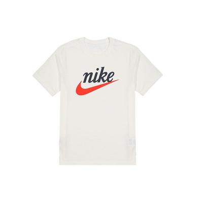 Sportbekleidung Logo Kurzarm T-Shirt Herren Oberteile Weiß BV7679-133