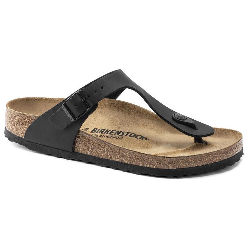 Birkenstock Gizeh Birko Flor Narrow Fit 'Black' 0043693