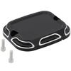 Motor Brake Master Cylinder Reservoir Cover Fluid Pump Cap Lid For Harley Touring Street Electra Glide Road King Softail Dyna
