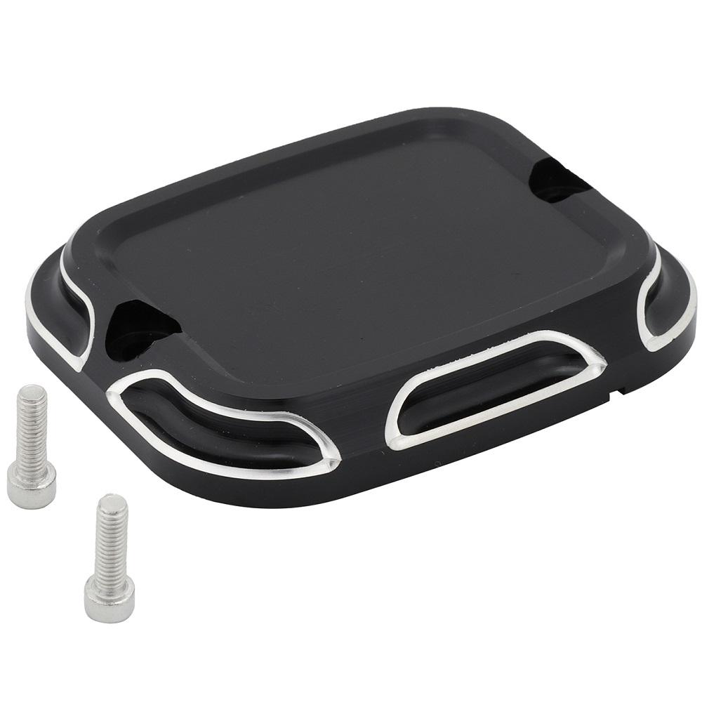 Motor Brake Master Cylinder Reservoir Cover Fluid Pump Cap Lid For Harley Touring Street Electra Glide Road King Softail Dyna