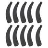 10PCS Elegant Ponytail Holder Fashionable Flexible Banana Clip Hair Accessories  For Women