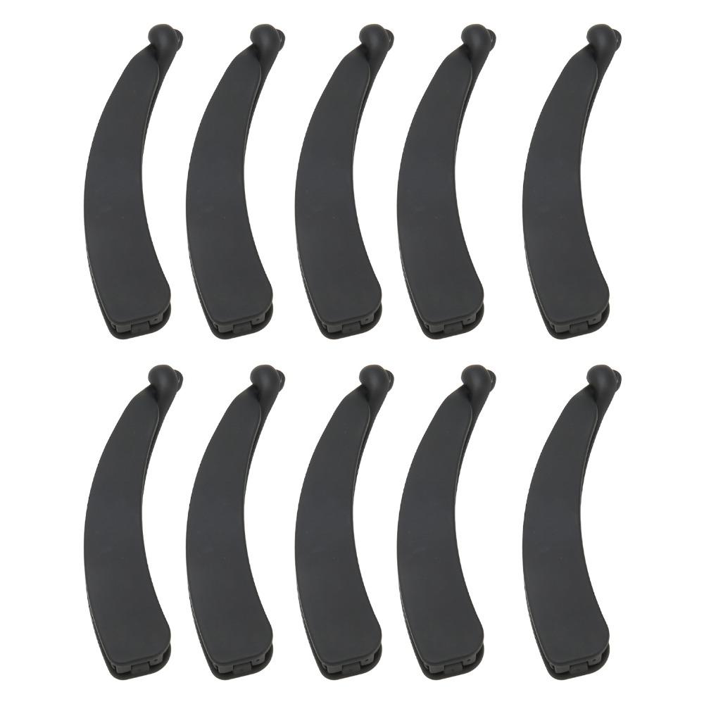 10PCS Elegant Ponytail Holder Fashionable Flexible Banana Clip Hair Accessories For Women