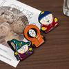 Lovely South Park cartoon character brooch creative cute character student bag clothing decoration brooch badge