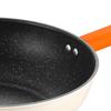 Deselangjin Orange Feineisen Wok & Suppentopf Set