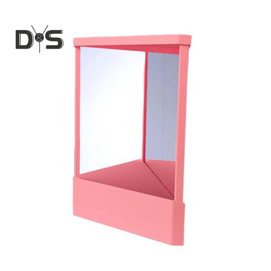 Non-Reversing True Makeup Mirror High Clarity Desktop Vanity Mirror Men Women Precision True Image Inverted Standing Cosmetic Mirror