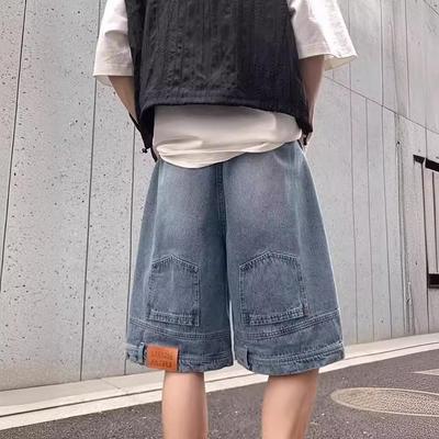 Men's Trendy Loose-Fit Summer Sports Shorts - Thin Design, Casual, Five-Point