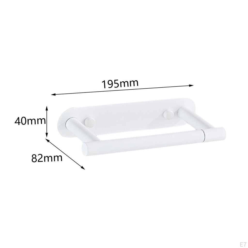Toilet Roll Storage Rack for Kitchen And Restroom, Wall Mounted