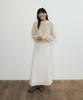 Lingseoul Mock Neck Knit-Cream