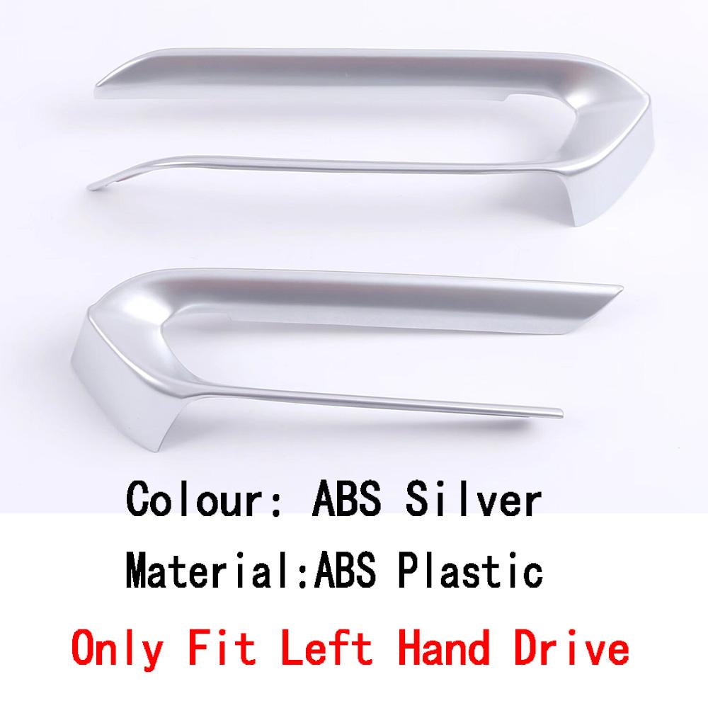 For Toyota Venza/Harrier    2024 Car Interior Side Left+Right Air Condition Outlet Vent Trim Cover Frame Sticker
