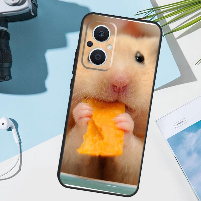 Cute Lovely Pet Hamster Cover For OPPO Reno 14 Pro 10 11 12 13 14F 13F 12F 11F 7 8 Lite OPPO Find X9 X6 X5 X8 Pro Case