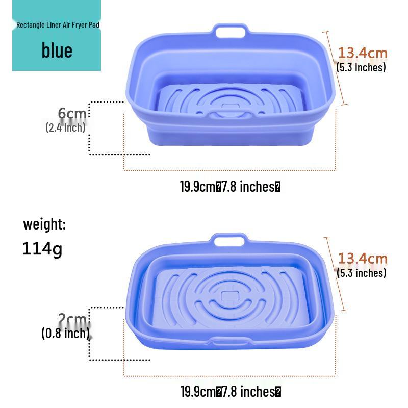 Silikonowa Forma do Pieczenia i Mata do Frytkownicy Powietrznej - Silikon Spożywczy