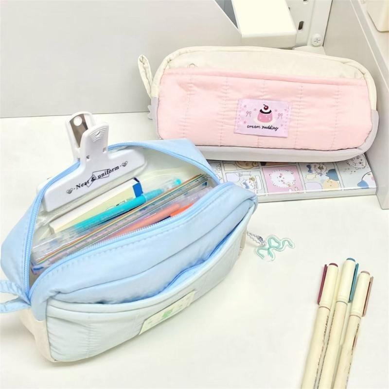 Trendy Multi Functional Pencil Case Organizers Compact Design Easy Carry J0MC