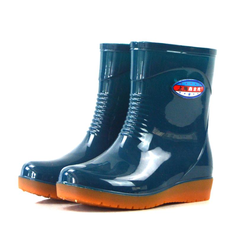 

Цветочные фермерские ботинки Водонепроницаемые зимние пластиковые ботинки Уличные низкие женские резиновые сапоги Обувь Дождливые ботинки Водостойкость 39