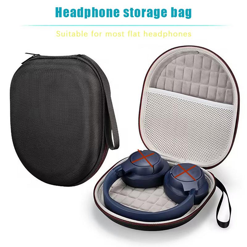 1 Piece For Soundpeats Space/Sony/Edifier/Jbl Wireless Bluetooth Noise Cancelling Headphones Eva Carrying Storage Case Cover