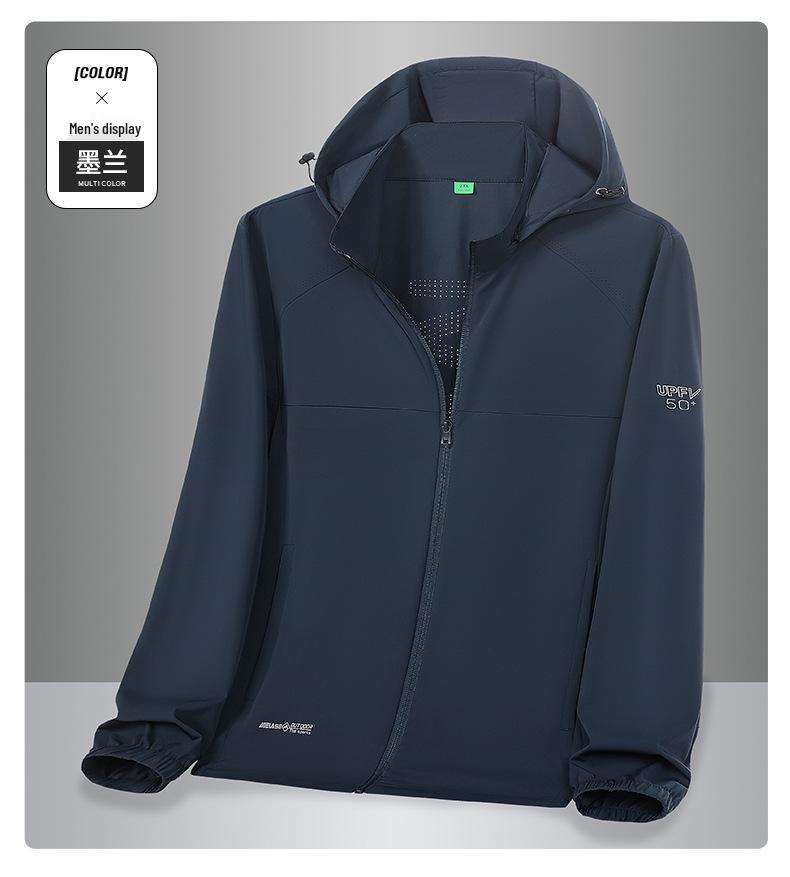 Unisex UPF50+ Ice Silk Lightweight Sun Protection Clothing