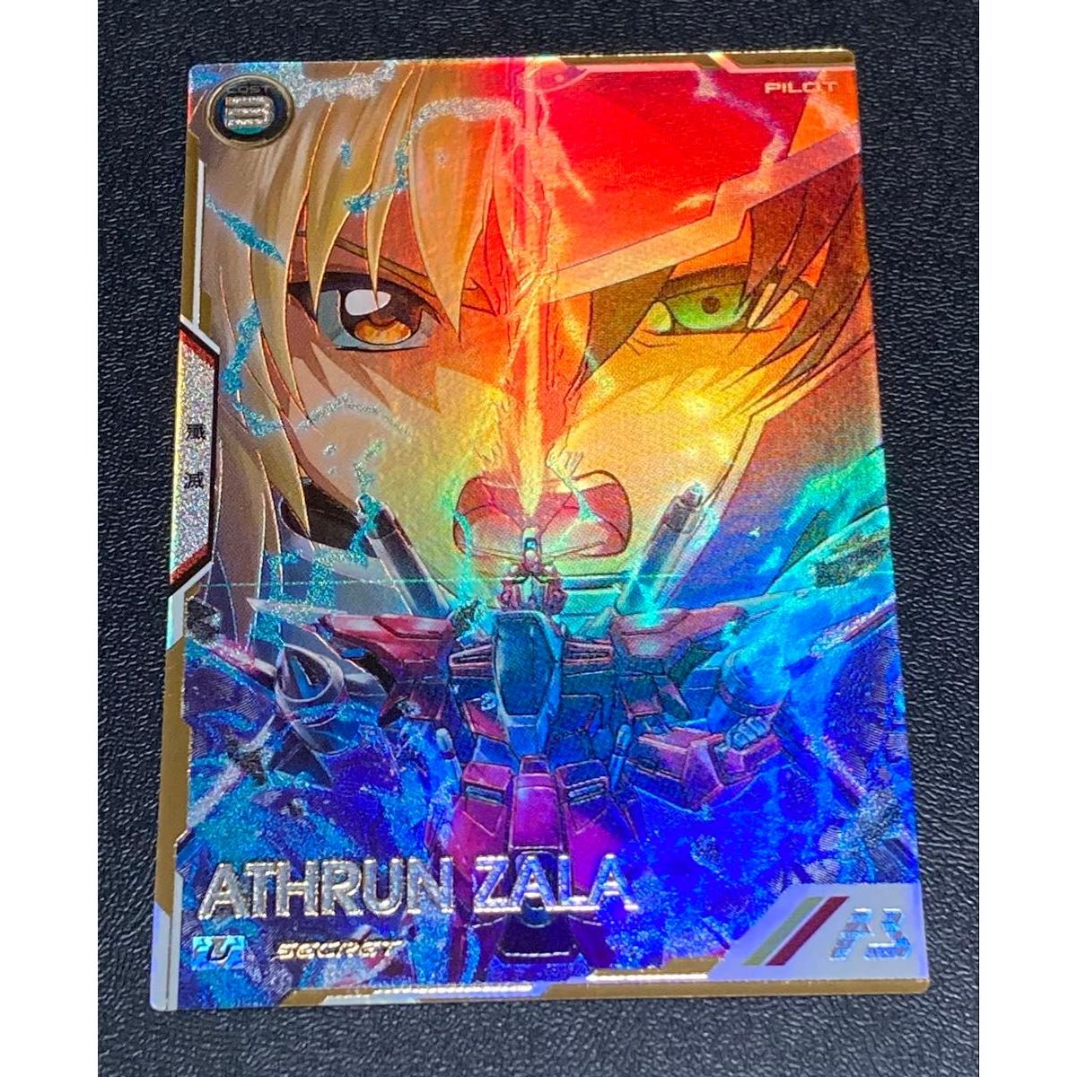 Used Gundam Arsenal Base VE1 SEC Athrun Zara VE01-057 Secret Rare Gundam SEED FREEDOM