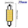 Festoon 31mm 36mm 39mm 41mm C5W C10W C3W Super Bright 3030 LED Bulb Car Dome Light Canbus Auto Interior Reading Lamp Warm White