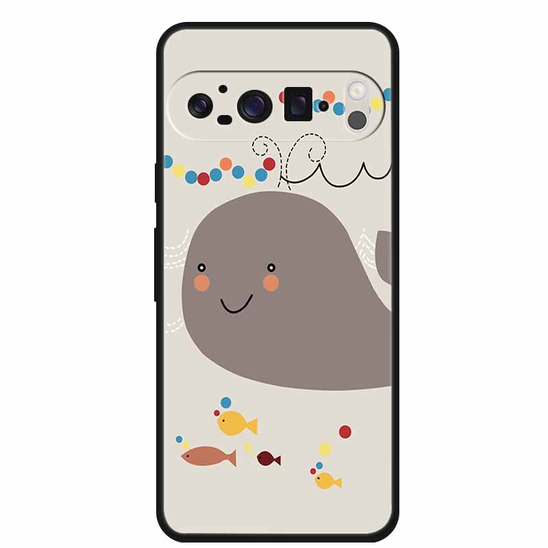 3D Emboss Cover For Google Pixel 9 Pro XL / Pixel 9 Pro / Pixel 9 Case Flower Relief Soft Silicone Cover For for Google Pixel 9
