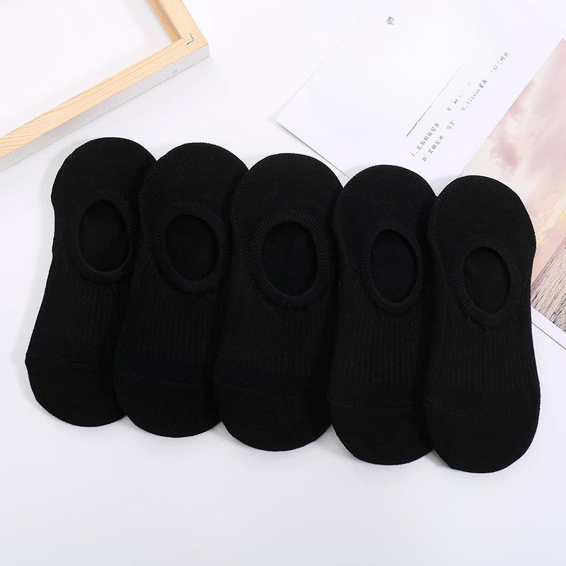 Women Spring and Summer Shallow Mouth Invisible Do Not Drop with Short Tube Cotton Socks