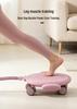 Silent Pilates Fitness Sliding Disc - Home Trainer for Men & Women, Abs, Hips & Legs.