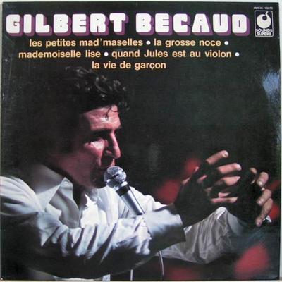 LP Record GILBERT BÉCAUD - Gilbert Bécaud 4M04813278 Sounds Superb Belgium Pop Used