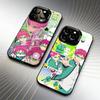 Saiki-K k-Kusuo Anime Phone Case For iPhone 16 17 15 14 12 13 Pro Max Black Candy Matte Shockproof Cover