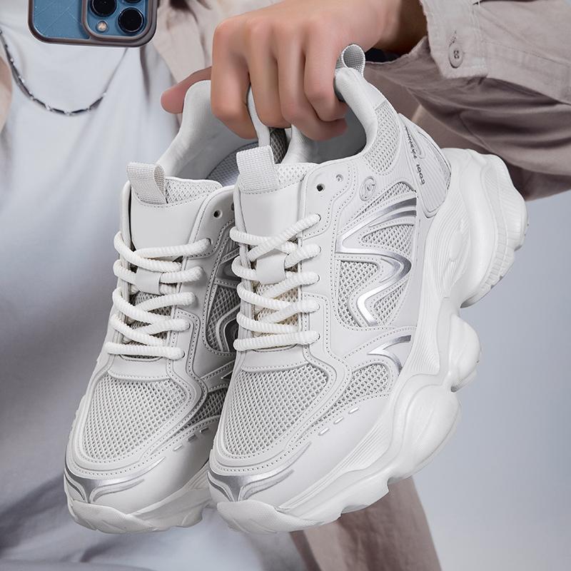 Fashion Non-Slip Comfortable Gym Training Shoes Men's Breathable Mesh Running Shoes Lightweight Athletic Sneakers Casual Walking Shoes