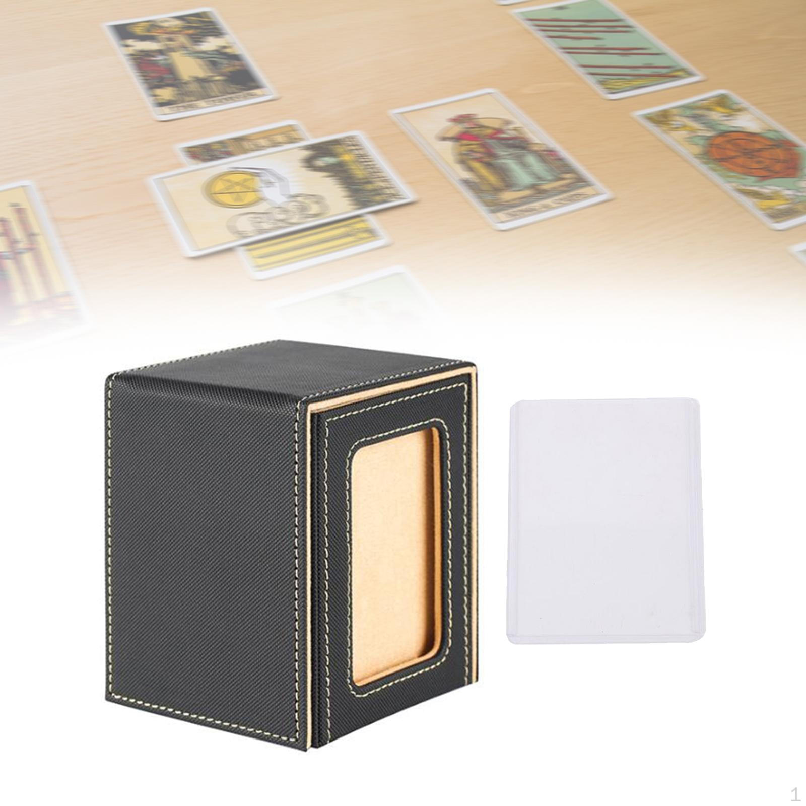 

Кожаная магнитная застежка для хранения колоды карт, витрина для альбома «Бейсбол» black khaki