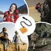 Signal Mirror Sighting Mirror Portable Survival Reflective Mirror Lightweight Outdoor Survival Technologies Small Signal Mirror