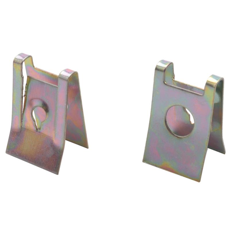 

500 шт. Бронзовий тон Металеві пружинні заклепки-шпильки для панелей автомобільних дверей, U-подібні кліпси - A99D бронзовий