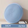 PVC Yoga Balance Pad with Inflatable Massage Cushion and Thickened Anti Burst Ball for Home Office Fitness Training