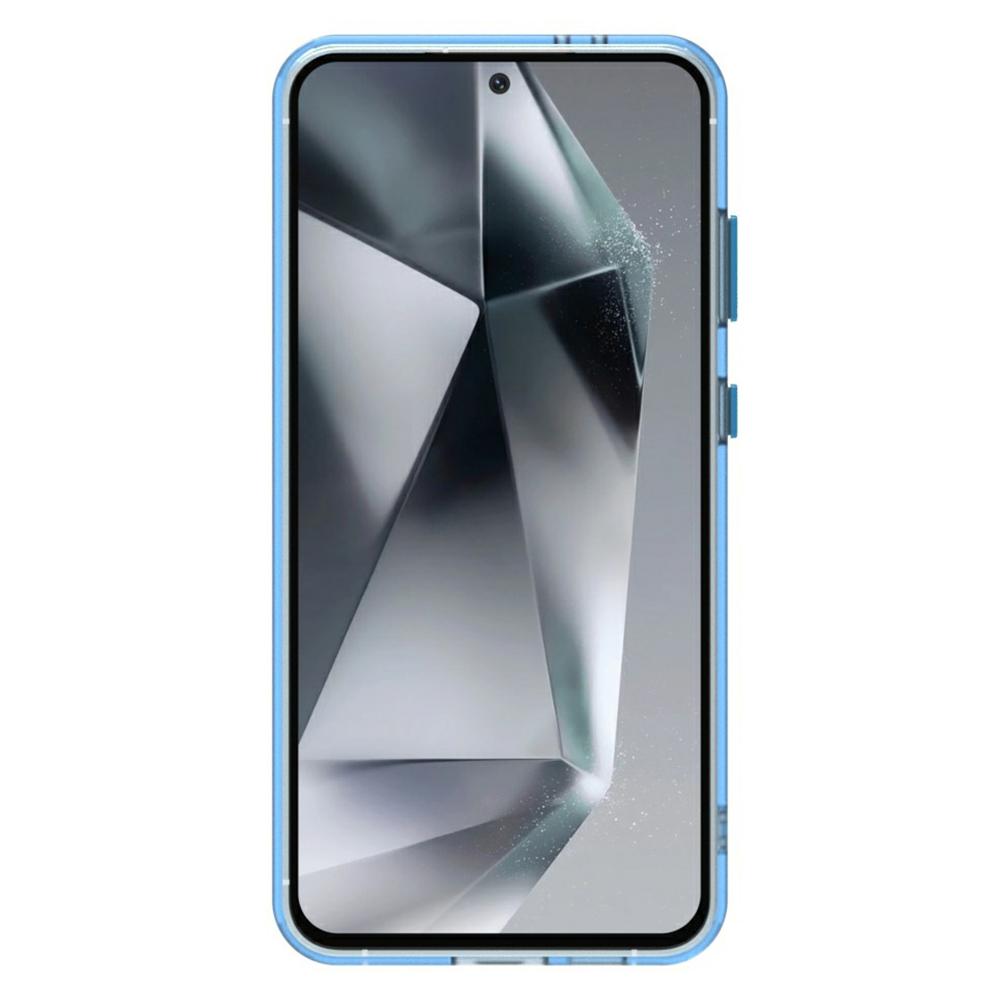 Candy Series For Samsung Galaxy S24 FE Case Compatible with MagSafe PC+TPU+PET Anti-Drop Phone Cover