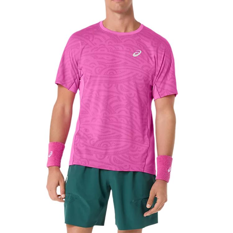 Asics Match Actibreeze Breathable Crew Neck Tennis Shirt Men tops 2041A391-700 2XL 7300₽